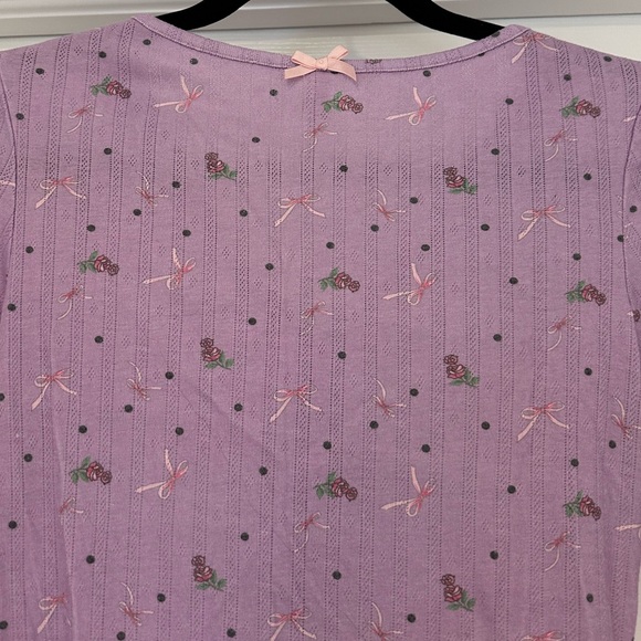 PURPLE 💜 FOR LOVE & LEMONS ONSIE - Picture 5 of 5